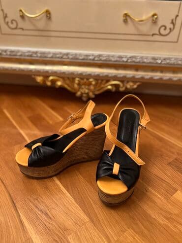 женские пляжные шлепанцы: Размер: 37, Б/у — 1