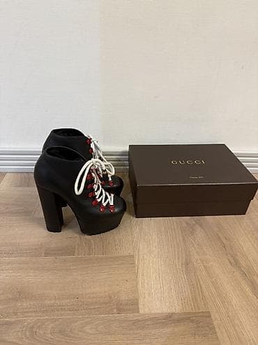 pul kisəsi: Gucci, Ölçü: 36, rəng - Qara, İşlənmiş — 1