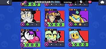 Brawl Stars oyun hesabı – geniş döyüşçü kolleksiyası Xüsusiyyətlər: - — 2