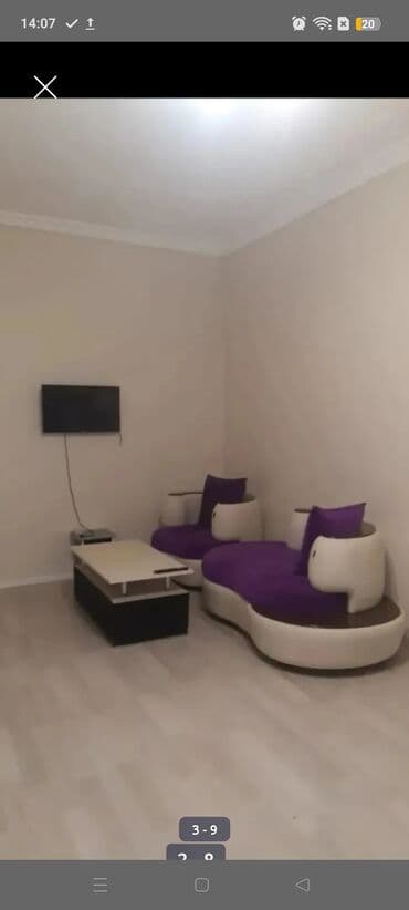 kiraye evler sumqayitda: 60 kv. m, 2 otaqlı, Kombi, Qaz, İşıq — 4