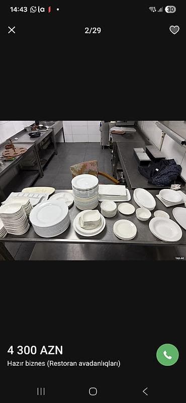 usda aletleri: Restoran kafe ucun bütün metbex qab qazan piti qablarina qeder — 6