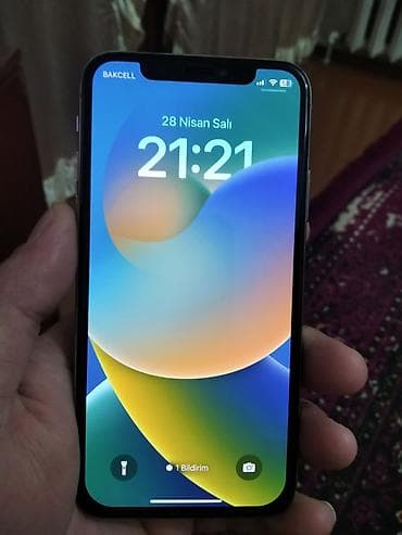 IPhone X, Gümüşü