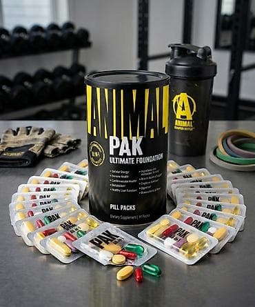 Amerika istehsalıdır. 🇺🇲 🦁 Universal Nutrition — Animal Pak 44 Pack