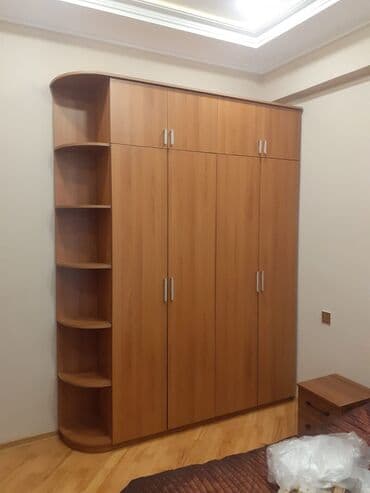 dəhliz dolabı işlənmiş: Açılan, 6 qapı Künc dolab, Qarderob, paltar dolabı — 1