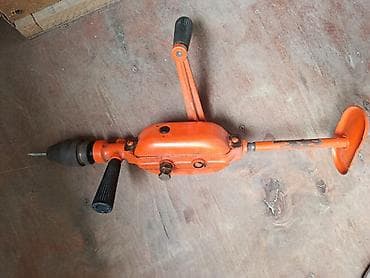 Mexaniki əl burğu (qollu/fırladıcı tip) - Tip: Əl ilə idarə olunan