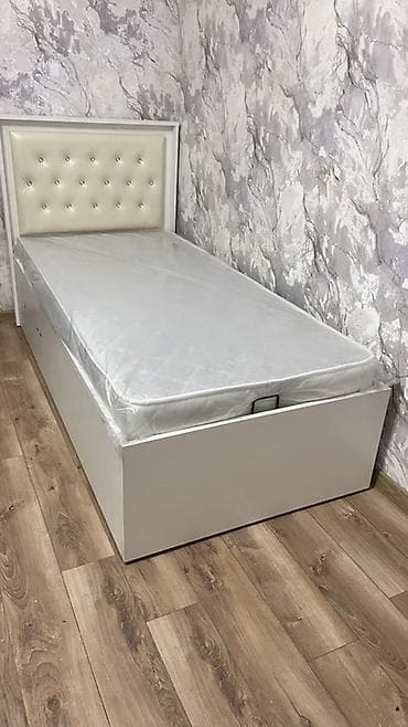 sandiq mebel: Yeni, Təknəfərlik çarpayı, Bazalı, Matras ilə, Siyirməsiz, Azərbaycan — 1