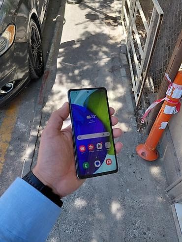 samsung g850: Samsung Galaxy A52, 128 GB, rəng - Ağ, Düyməli, Sensor, Barmaq izi — 3