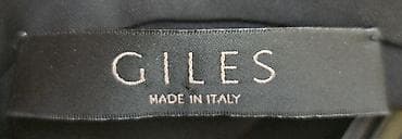 qadın şalvar: GILES qolsuz/bluz – Made in Italy - Rəng: qara - Stil: klassik, düz — 3