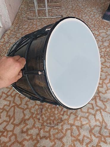 20 dyumlu velosiped: Alüminium gövdəli nağara (davul) — iki tərəfli plastik membranlı — 2