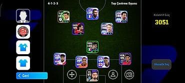 EFootball mobil oyunu üçün hesab/squad - Oyun: eFootball (mobil) -