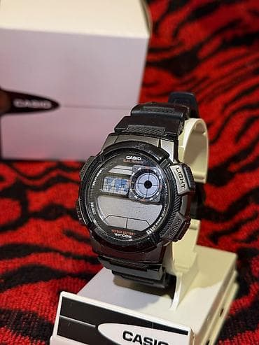 Qol saatları: Casio kişi qol saatı – rəqəmsal Xüsusiyyətlər: - Brend: Casio - — 3