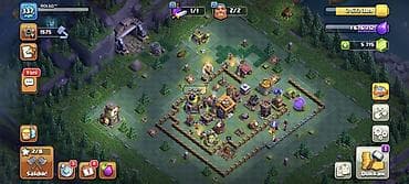 oyun rul seti: Clash of Clans hesabı – inkişaf etmiş əsas kənd və inşaatçı bazası — 2