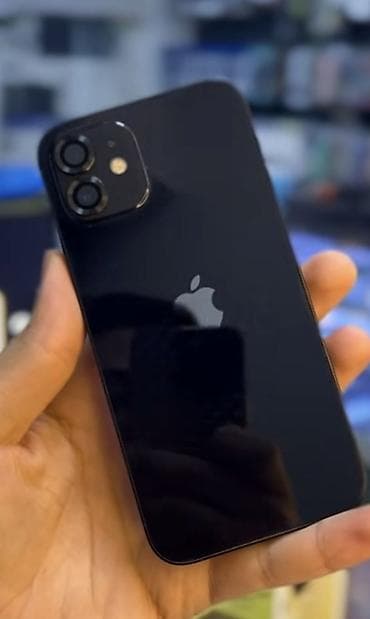 IPhone 12, 64 GB, Qara, Face ID — 1