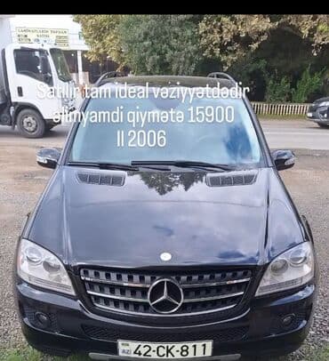 дом на колесах turbo az: Mercedes-Benz ML 350: 3.5 л | 2006 г. Внедорожник — 1