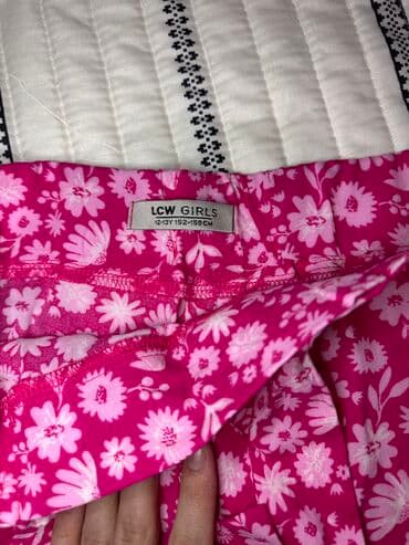 qadın şalvar: Ətək uşaq bölməsindən LC Waikiki firmasından alınıb. 34-36 ramerə — 1