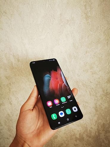 Samsung Galaxy S21 Ultra, 256 GB, rəng - Qara, Simsiz şarj