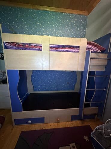 ağac əkən: Oğlan üçün, Çarpayı, Matrassız, Siyirməli — 2