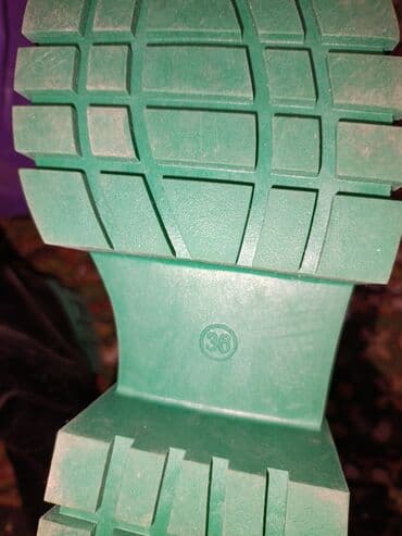 Сапоги: Сапоги, Размер: 36, цвет - Черный, Новый — 3