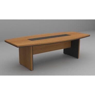 стол для переговоров овальный: Овальный стол, Без выдвижных ящиков, Ламинат текстурный, Без гарантии, Нет кредита — 1