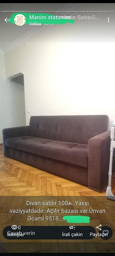 Di̇van-kravat, Açılan, Bazalı, Parça