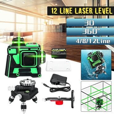 rutubet ölçen cihazlar: Lazer uroven maister 3D--12xətt yeni — 2