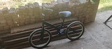 mini velosiped: BMX tipli uşaq/yeniyetmə velosipedi. - Rəng: qara gövdə, açıq rəngdə — 1