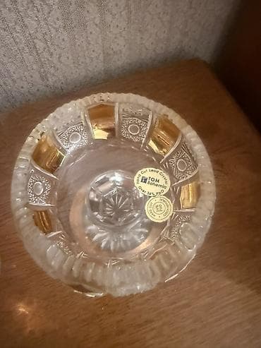 tom xrustal: TOM Bohemia kəsimli kristal dəst, ikisi 30 azn - Brend/istehsal: TOM — 2