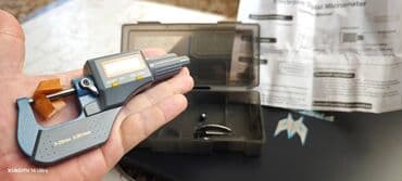 İnformatika: Elektron mikrometr. Ölçmə imkanı :00-25 mm Tamamilə yenidir, istifadə — 3