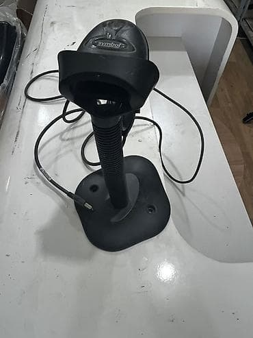 kassa printer: Məhsul: Symbol (Motorola) əl tipli barkod skaneri və masaüstü stendi — 2