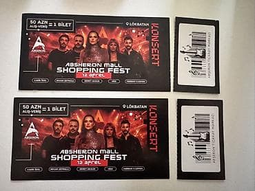 imagine dragons баку: Absheron Mall Shopping Fest – Konsert biletləri Tədbir tarixi: 12 — 1