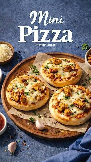 e.c.a kombi: Məktəblilər üçün mini pizza - Kiçik ölçülü, uşaq porsiyasında — 3