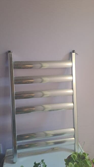 qab suşilka: Divara quraşdırılan dəsmal qızdırıcı, hamam otaqları və ya mətbəxlər — 2