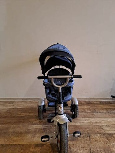 1 3 yaşlı uşaqlar üçün üçtəkərli velosipedlər: İşlənmiş Üç təkərli Uşaq velosipedi 12", sürətlərin sayı: 1, Ünvandan götürmə — 2