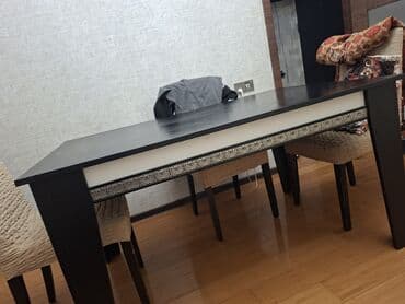 Ресторанная мебель: Гостиный стол, Б/у, Нераскладной, Дерево, Прямоугольный стол — 2