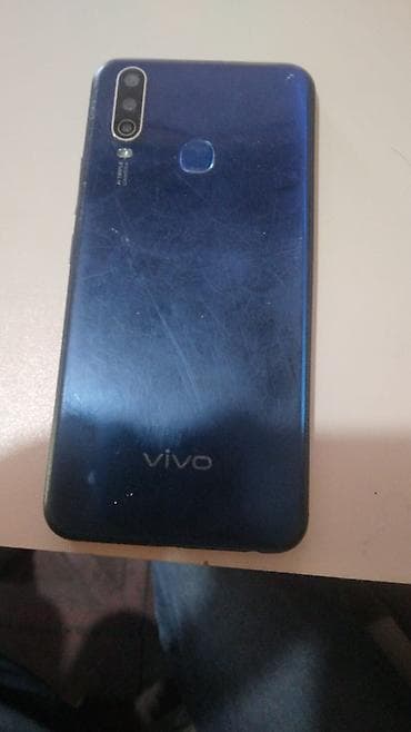 hard disk 3 tb: Vivo Y12, 64 GB, rəng - Göy, Qırıq — 2
