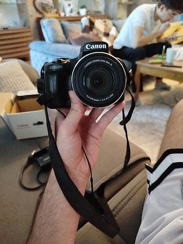 Canon PowerShot SX50 HS fotoaparat - 50x optik zoomlu Canon Zoom Lens — 1