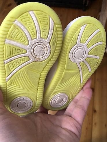 Туфли: Цвет - Белый Кроссовки, Размер: 19, Унисекс — 2