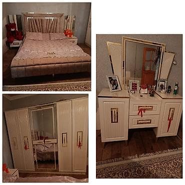 Yataq desti 900azn. matras var. baza yoxdu. Unvan Qaradağ ray