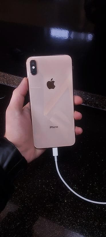 samsun s10 e: IPhone Xs Max, 256 GB, Qızılı, Simsiz şarj — 1