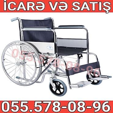 Əlil arabaları: Təkərli əlil arabası – icarə və satış - Konstruksiya: xromlaşdırılmış — 1