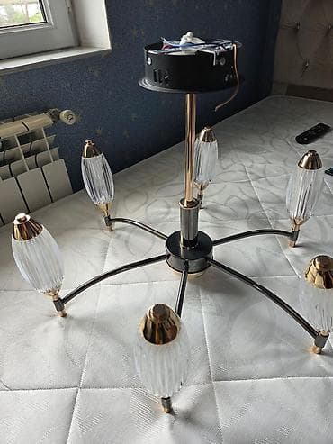 ucuz çılçıraqlar: Çılçıraq, 6 lampa, Metal — 2