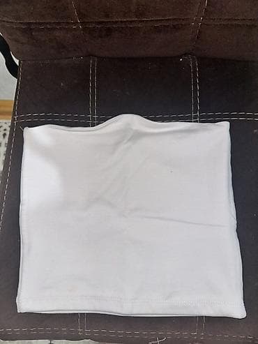 stringer alt geyimi: Ağ strapless büstye/top – Snow Basic - Rəng: qar-ağ - Model: boru — 2