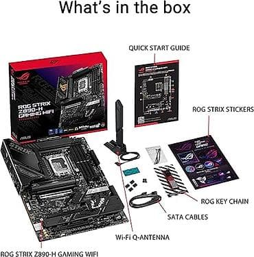 pc: Asus Rog Strix Z890-H oyun WiFi ana platası Yeni✅ Rəsmi Zəmanət ✅ — 3