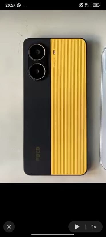 16 pro maks: Poco X7 Pro, rəng - Sarı, Sensor — 1