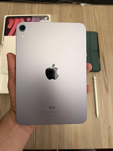 İpad mini 6 4/64 gb, problemsiz əla işləyir. Kinoya baxmaq və dərs — 1