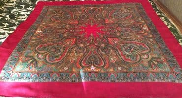 шарфы и палантины из пашмины: 100% yun şal. В идеальном состоянии большая шаль,100% шерсть, Япония — 2