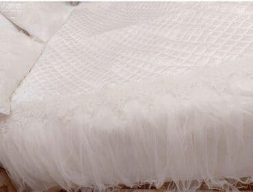 yataklar: Yataq üçün Yeni rəng - Ağ Yataq örtüyü, Ünvandan götürmə — 4