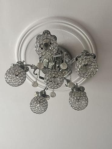 Çılçıraq, 6 lampa, Metal