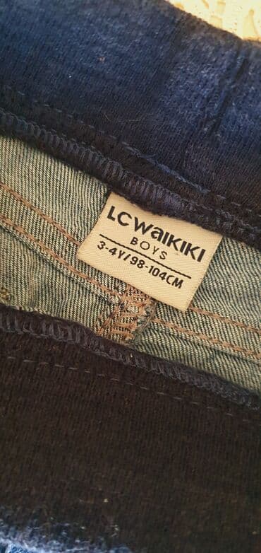 sort: Cins şalvar, Oğlan üçün, 3 - 4 yaş, Lc Waikiki — 3