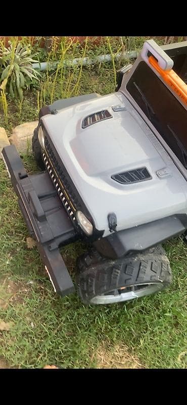 ucuz usaq oyuncaqlari: Uşaq üçün elektrikli off-road cip maşın - Korpus: boz rəngdə — 3